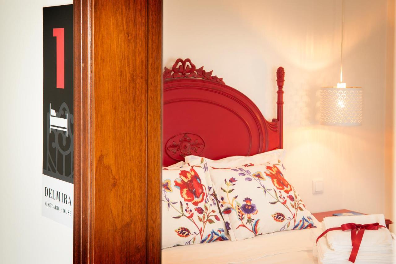 Delmira Vineyard House Villa Aguas de Moura ภายนอก รูปภาพ