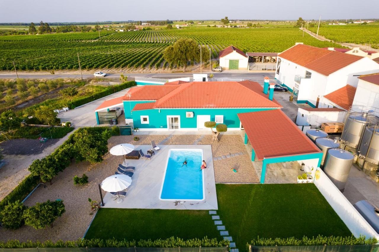 Delmira Vineyard House Villa Aguas de Moura ภายนอก รูปภาพ